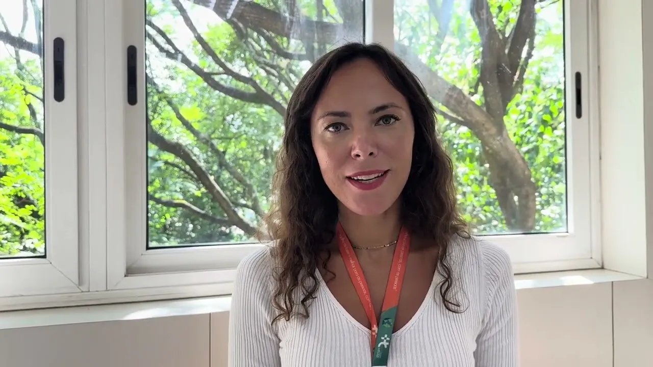 Jussara Siqueira, participante do curso de Comunicação Não-Violenta